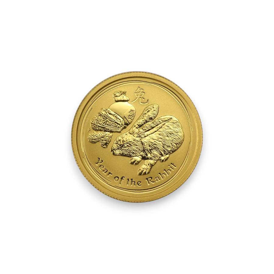 Buy 2011 Australia 1/4 oz Gold Lunar Rabbit BU (Series II) | PURE