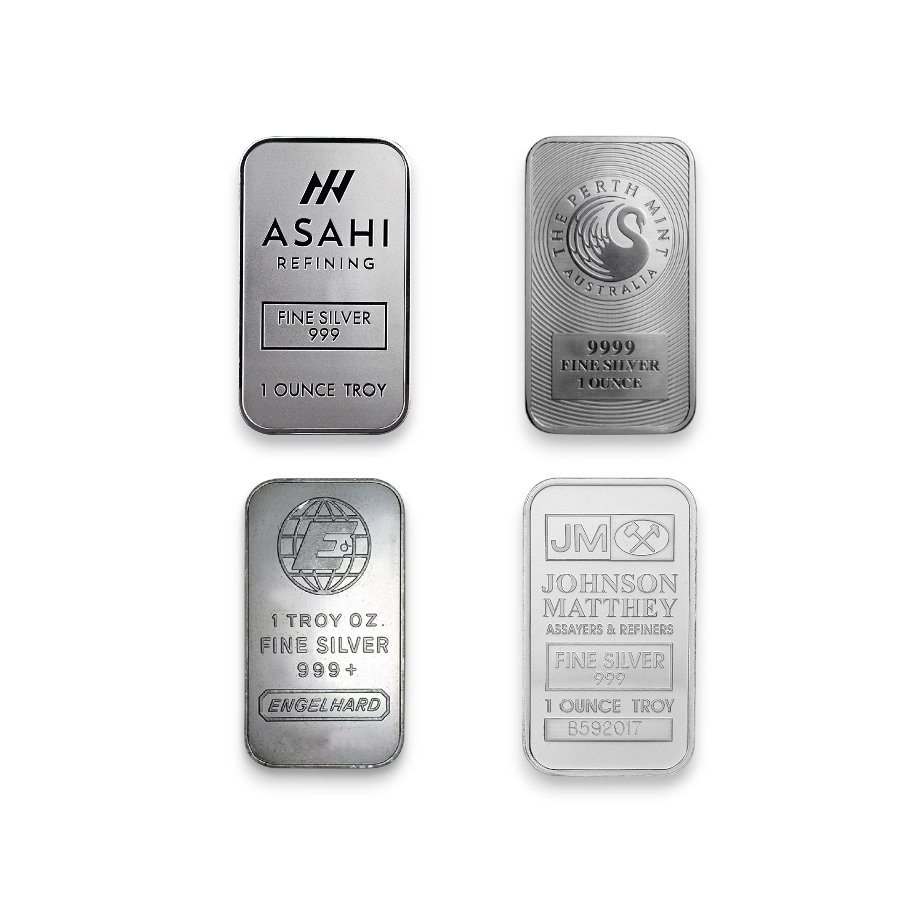 Buy 1 oz Johnson Matthey Silver Bar Sealed | PURE